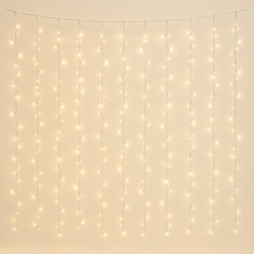 Fairy light curtain